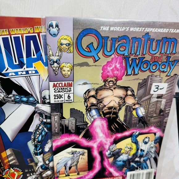 Quantum And Woody 1-21 32 Set Volume 1 Valiant Acclaim 1st App Vincent Van GOAT - Picture 5 of 8